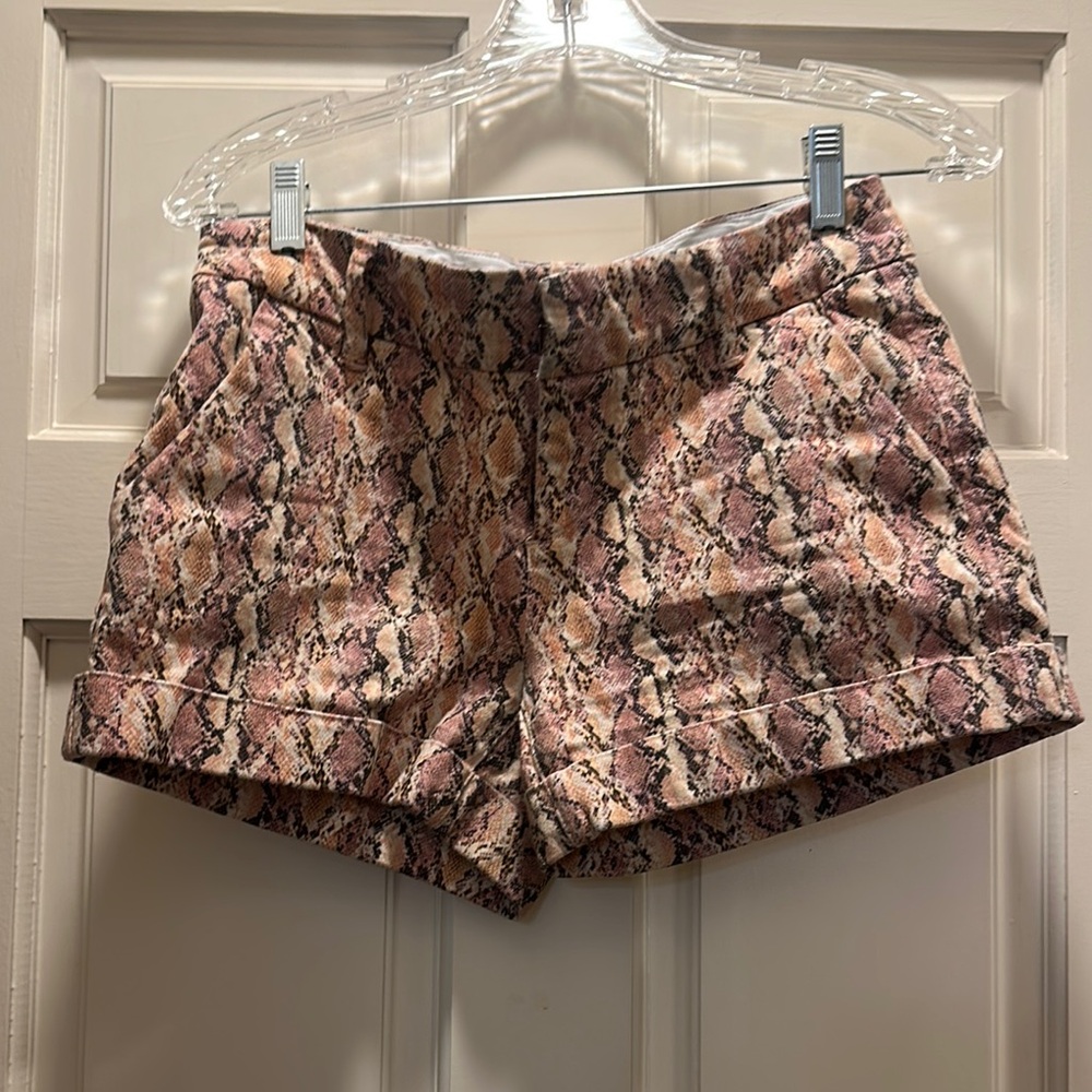 Stylish Snake Print Women's Shorts